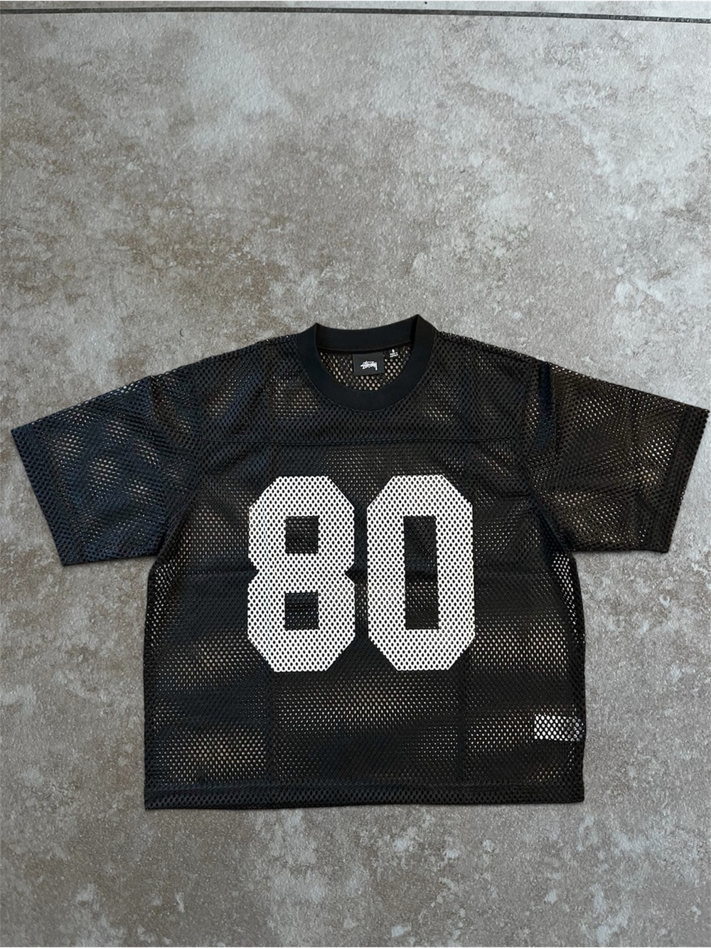 Stussy team 80 mesh jersey- size small